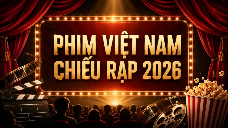 Điện ảnh Việt năm 2026 sôi động với nhiều tác phẩm thuộc đa dạng thể loại